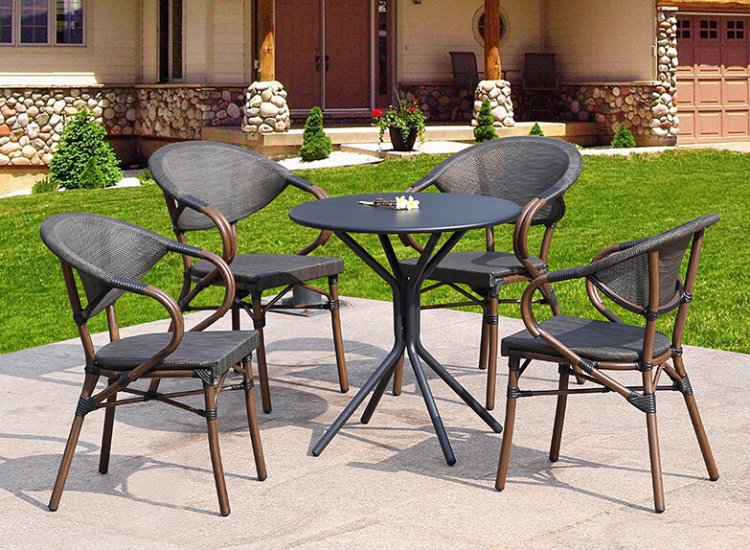 Mobiliario comercial de ratán FCO-C2015