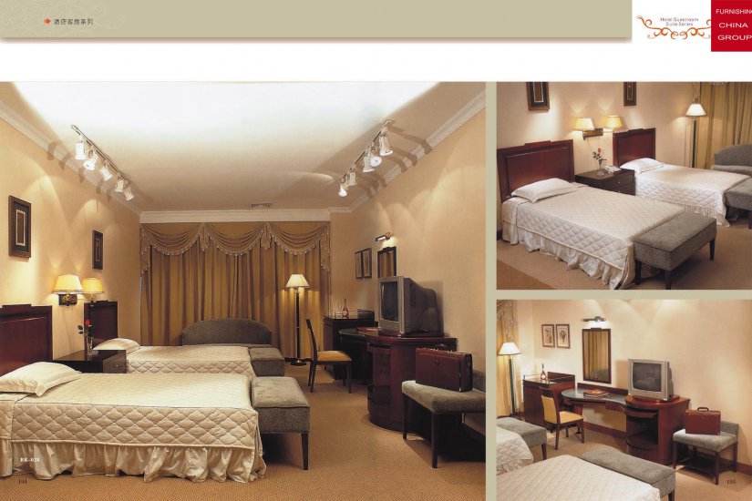 Conjunto de dormitorio de Hotel BR027