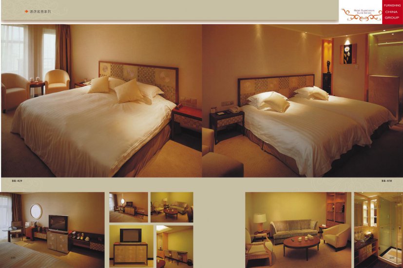 Conjunto de dormitorio de Hotel BR029