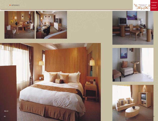 Conjunto de dormitorio de Hotel BR035