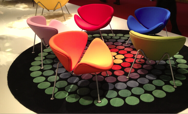 Silla Deslizante Naranja