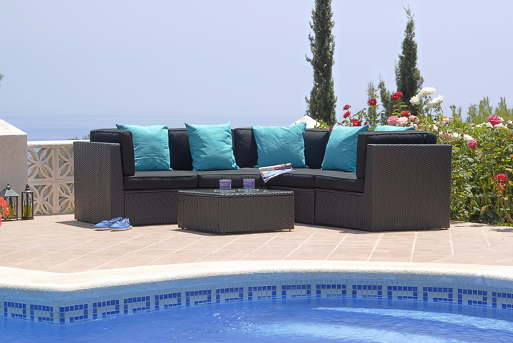 wicker Sofa FCO-2045