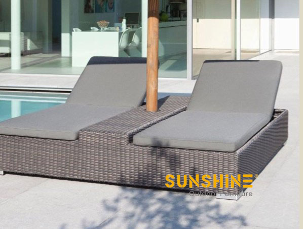 Double Sun lounger FCO-2106